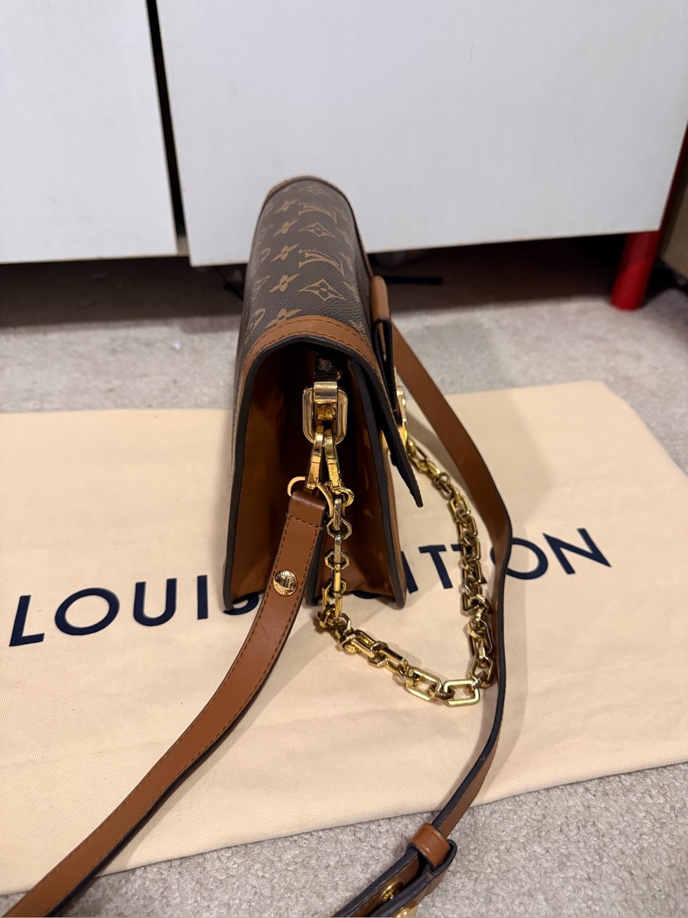 Authentic Louis Vuitton Dauphine MM - Picture 2 of 9